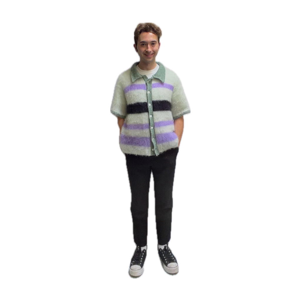 Short Sleeve Brushed Mohair Shirt