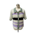Short Sleeve Brushed Mohair Shirt