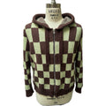 Checkerboard Alpaca Hoodie