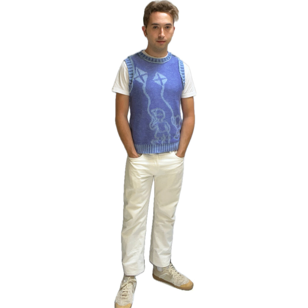 Reversible 3D Texture Nostalgic Vest