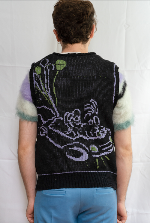 "Just Married" Thesis Vest